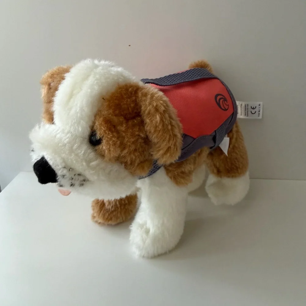 AMERICAN GIRL 2020 Joss's Girl of the Year Bulldog with Life Vest-Retired Plush